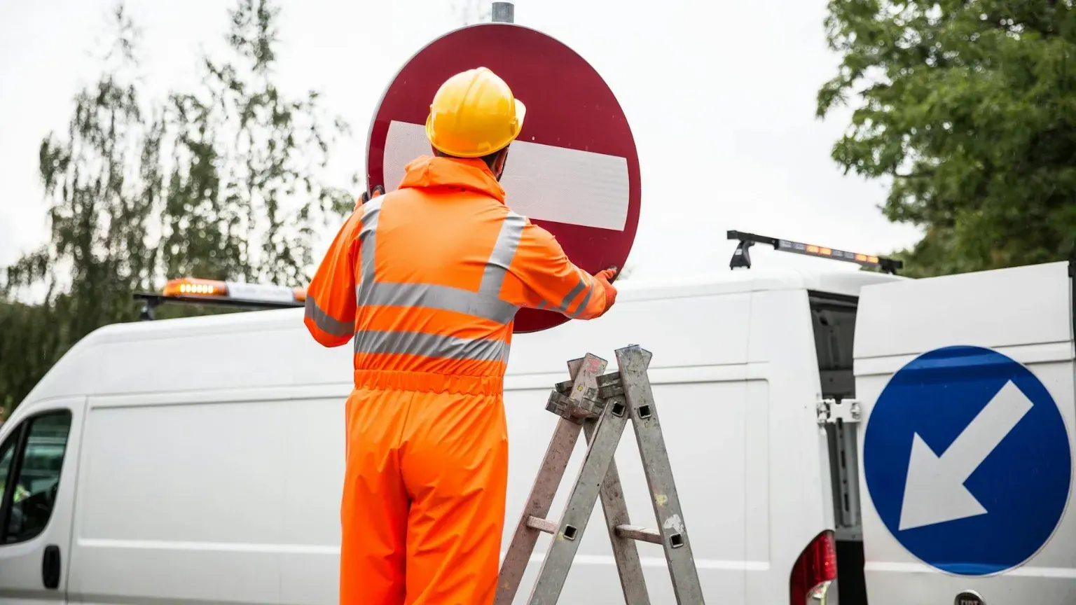 Foto stock gratuita su @draussen, furgone da lavoro, lavoro in cantiere